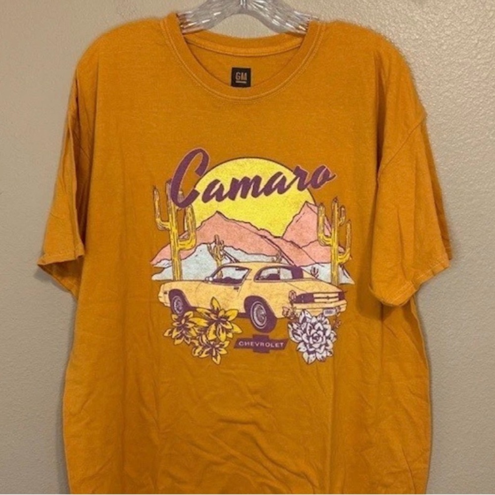 MAD Engine Orange Camaro Graphic Tee